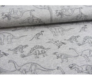 Jersey Dino dunkelgrau grau meliert